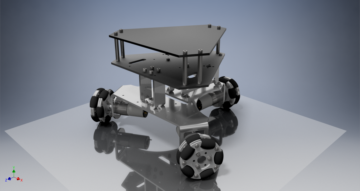 3 Wheel Holonomic Robot